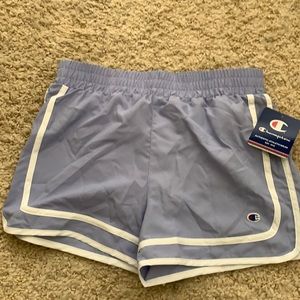 NWT champions girls athletic shorts L